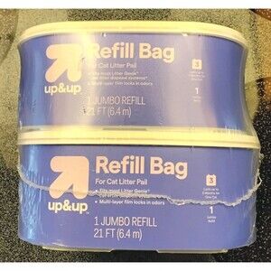 UP&UP Litter Genie Jumbo Refill 2 Pack - Odor Control Cat Litter 21' PER REFILL